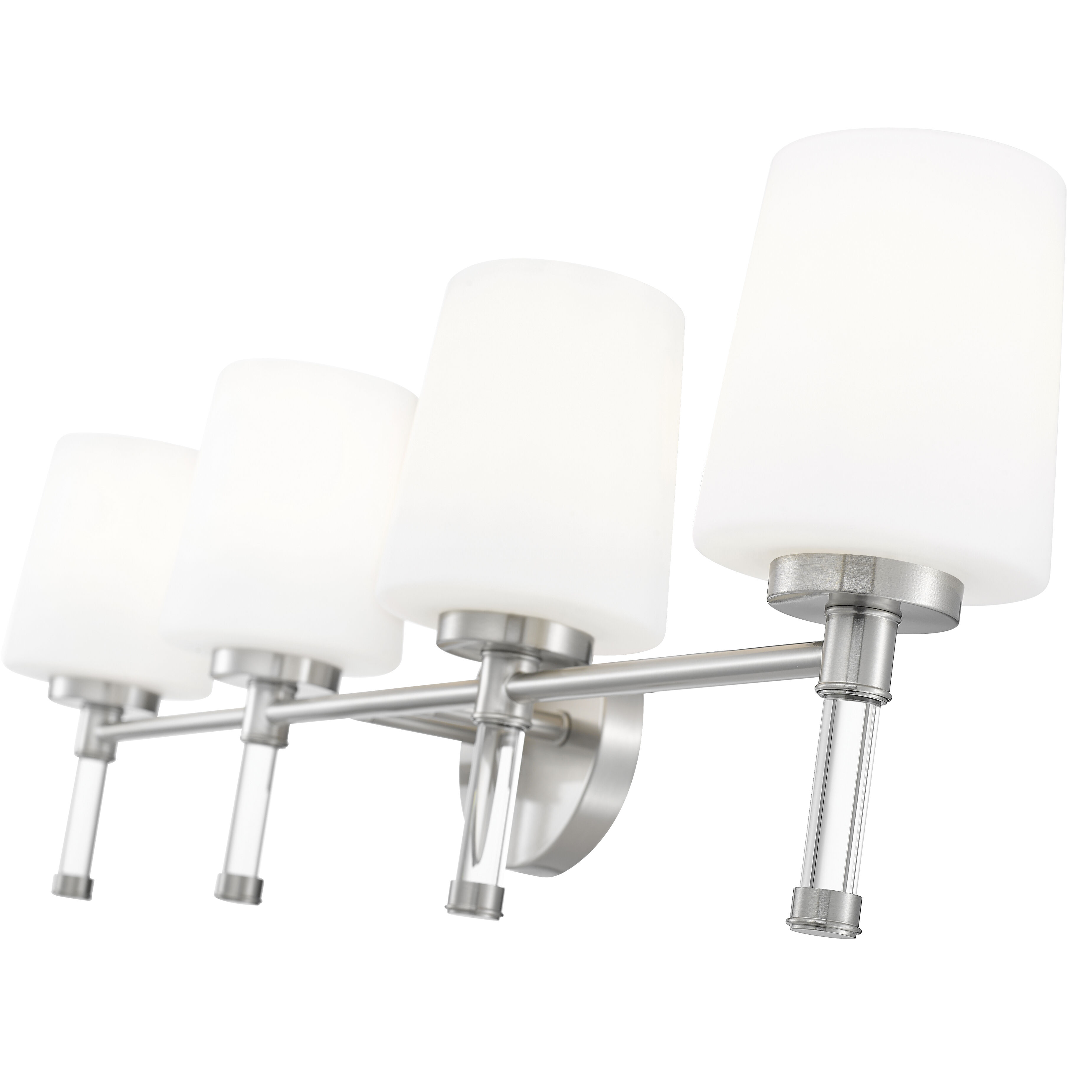 Henri Vanity Wall Light in Brushed Nickel
