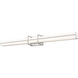 Harrison LED 40 inch Brushed Nickel Vanity Wall Light