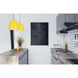 Z-Studio 3 Light 19 inch Yellow Pendant Ceiling Light