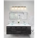 Thayer 5 Light 39 inch Brushed Nickel Vanity Wall Light