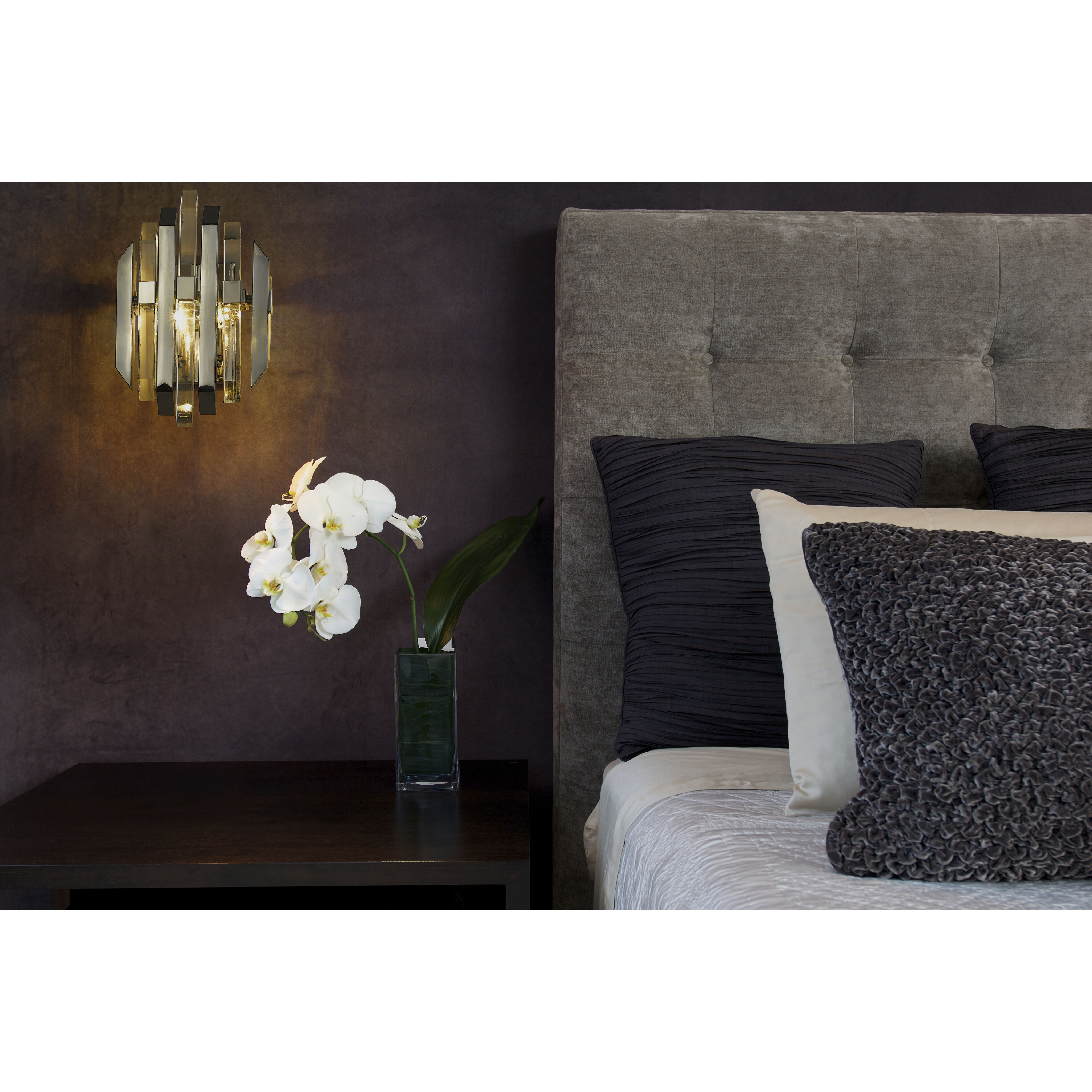 Bova 2 Light 11.5 inch Polished Nickel Wall Sconce Wall Light