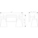 Lauren 2 Light 16 inch Matte Black Vanity Wall Light