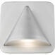 Obelisk LED 6.25 inch Silver Outdoor Wall Light