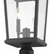 Beacon 2 Light 91.25 inch Black Outdoor Post Mounted Fixture