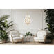 Claudine 5 Light 24 inch Modern Gold Chandelier Ceiling Light