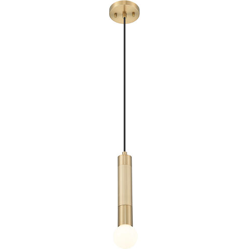 Stari 1 Light 4.75 inch Modern Gold Pendant Ceiling Light