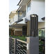 Leland LED 28.25 inch Sand Black Outdoor Pier Mounted Fixture