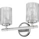 Dover Street 2 Light 14.25 inch Polished Nickel Vanity Wall Light