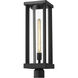 Glenwood 1 Light 20 inch Black Outdoor Post Mount Fixture