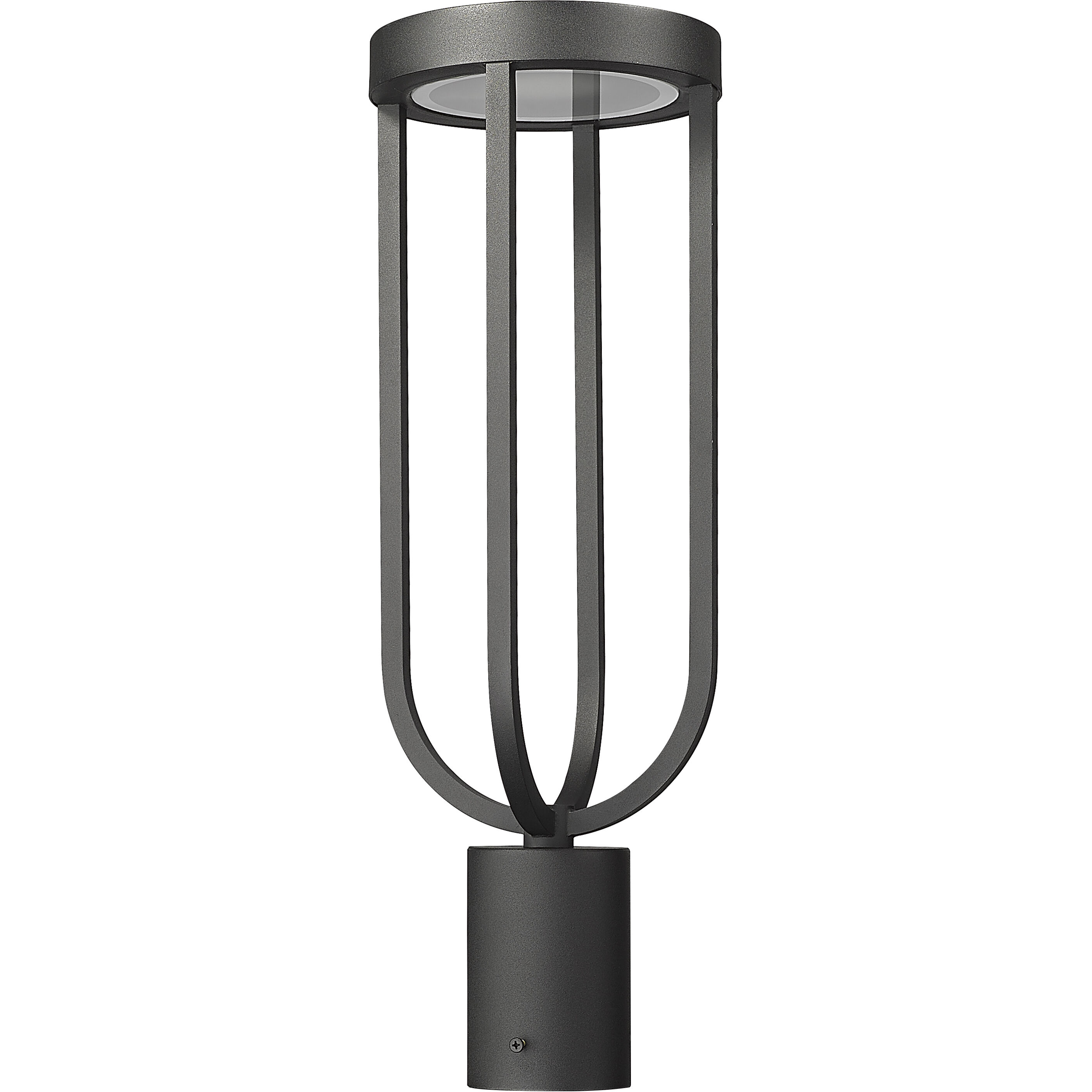 Leland LED 21 inch Sand Black Outdoor Post Mount Fixture