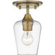 Joliet 1 Light 5.50 inch Flush Mount