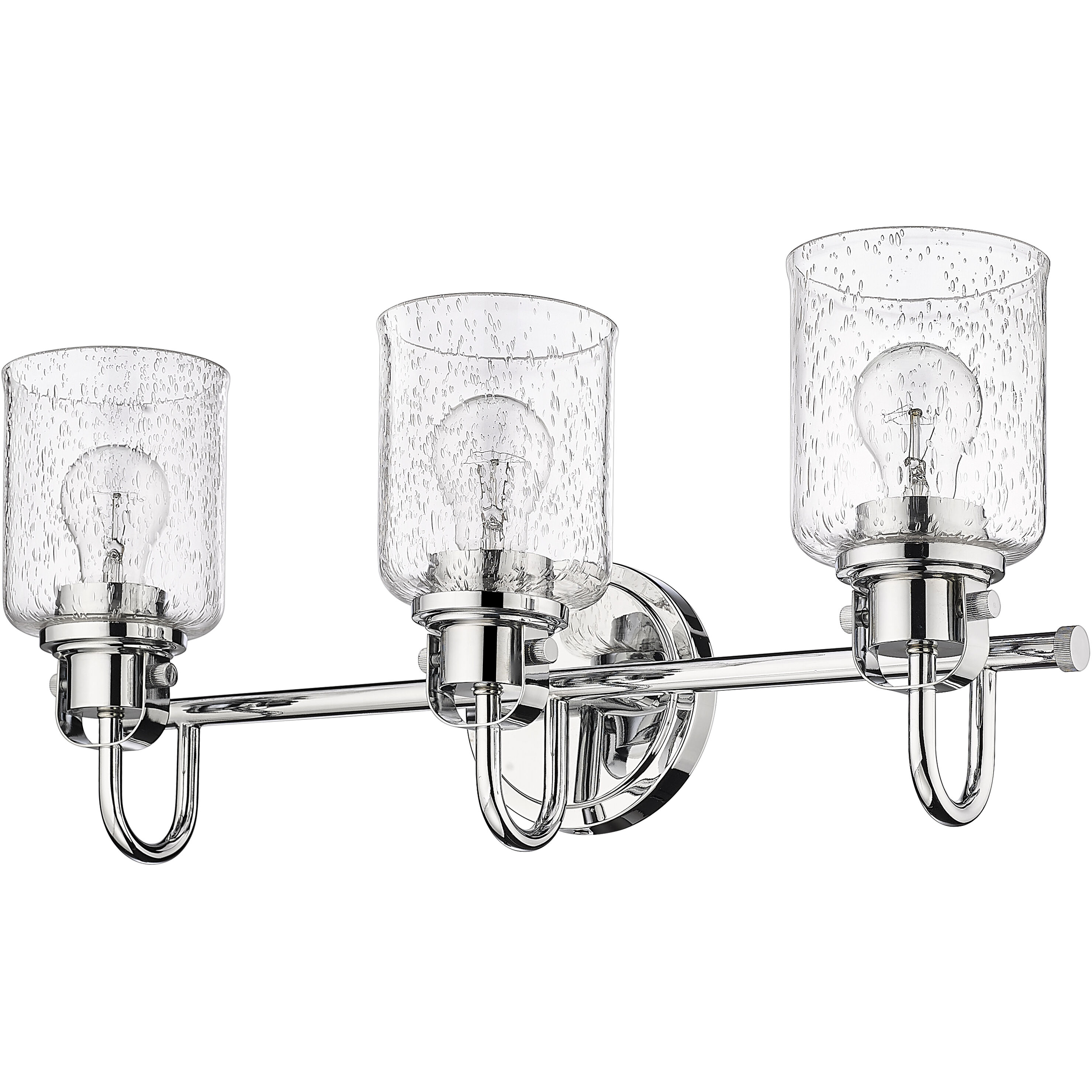 Kinsley 3 Light 22 inch Chrome Vanity Wall Light