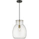 Bella 1 Light 12.00 inch Pendant