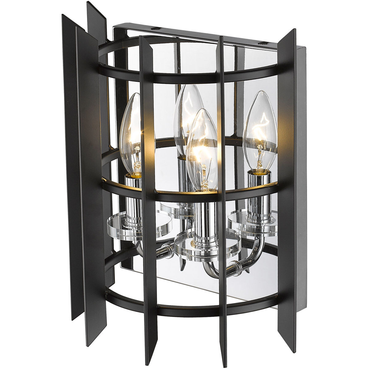 Haake 2 Light 9.12 inch Chrome Wall Sconce Wall Light