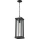 Glenwood 1 Light 7.5 inch Black Outdoor Chain Mount Ceiling Fixture