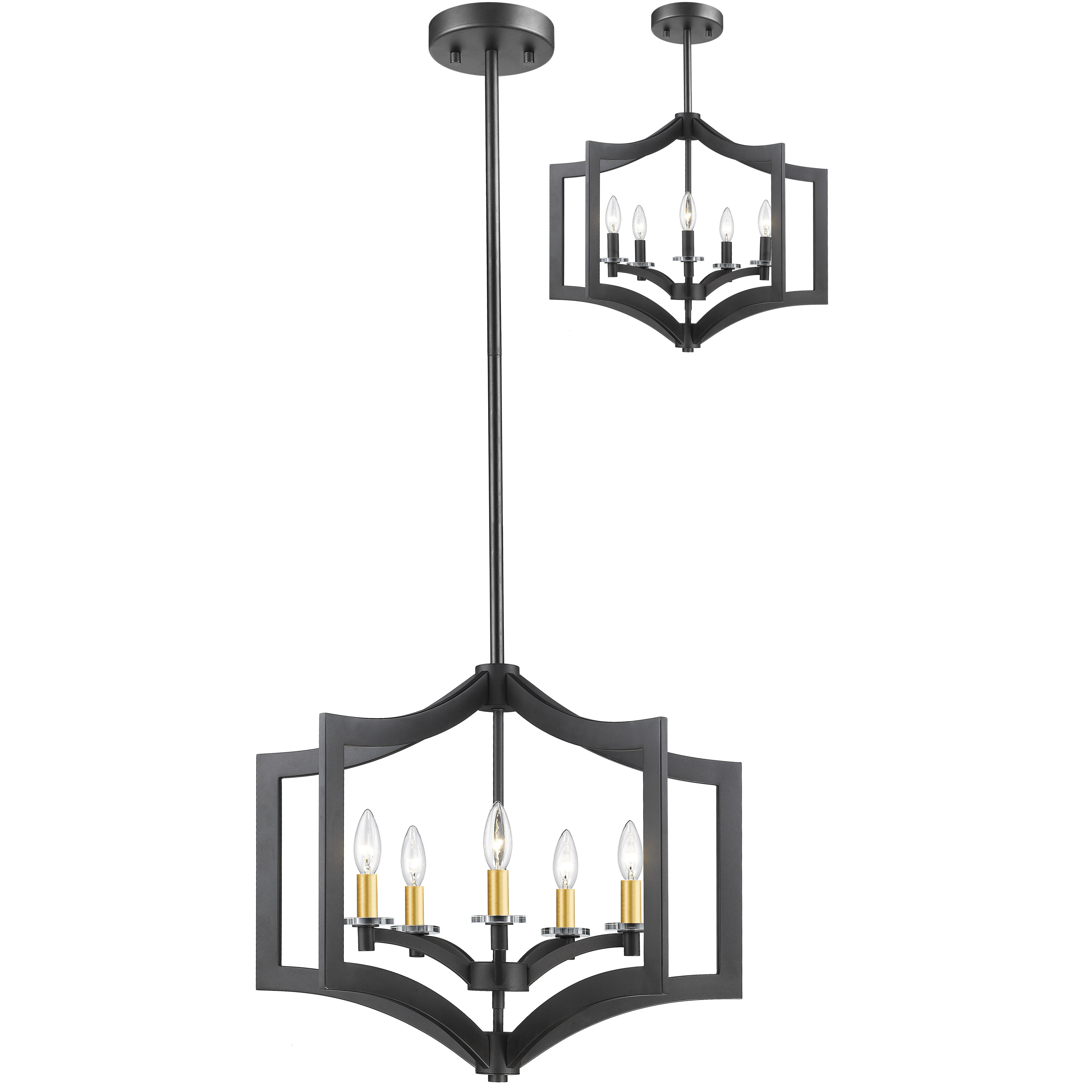 Zander 5 Light 23.60 inch Chandelier