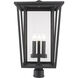 Seoul 3 Light 14.00 inch Post Light & Accessory