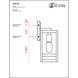 Nuri 1 Light 13.5 inch Black Outdoor Wall Light