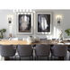 Gaultier 2 Light 7.5 inch Matte Black and Modern Gold Wall Sconce Wall Light