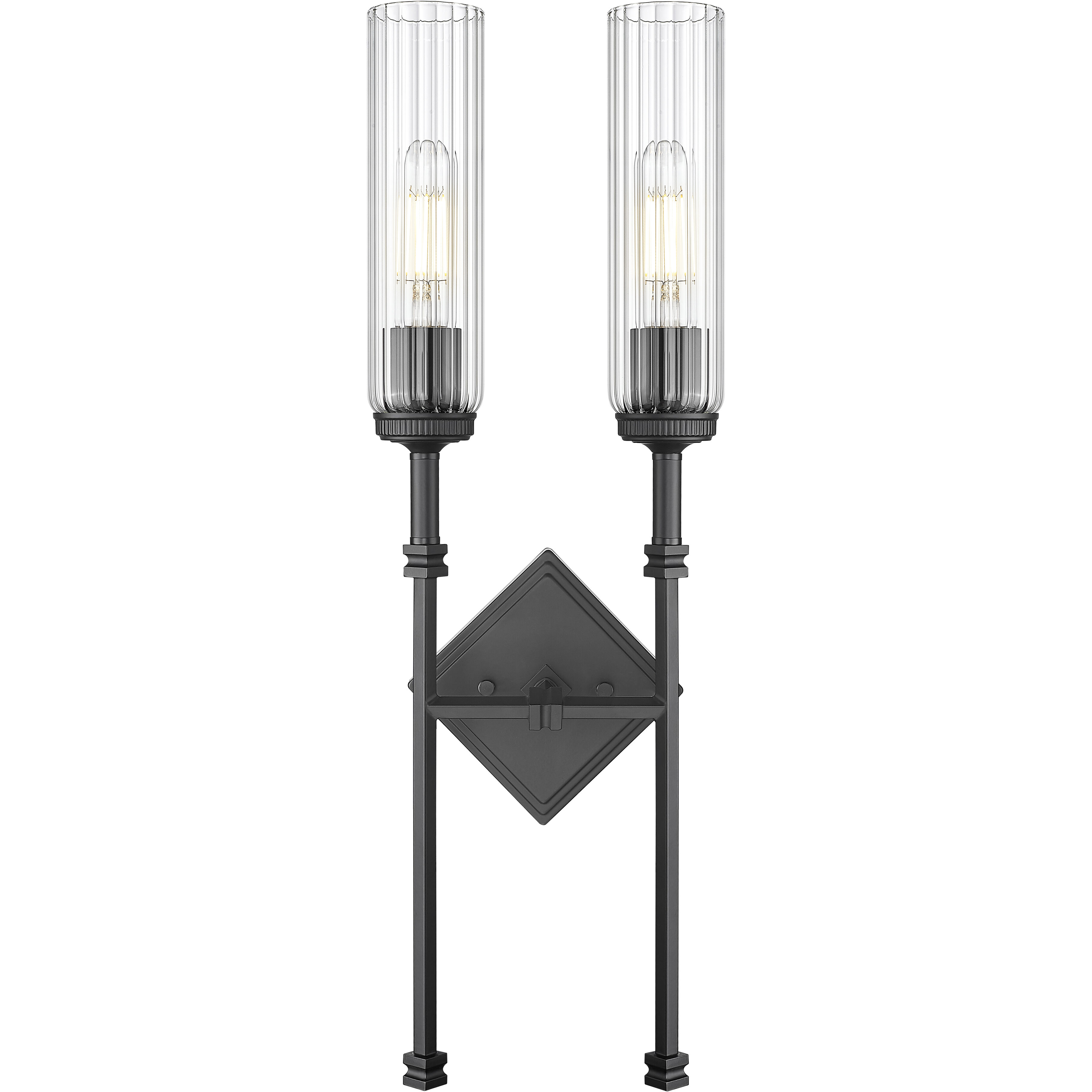 Esme Wall Sconce Wall Light in Matte Black