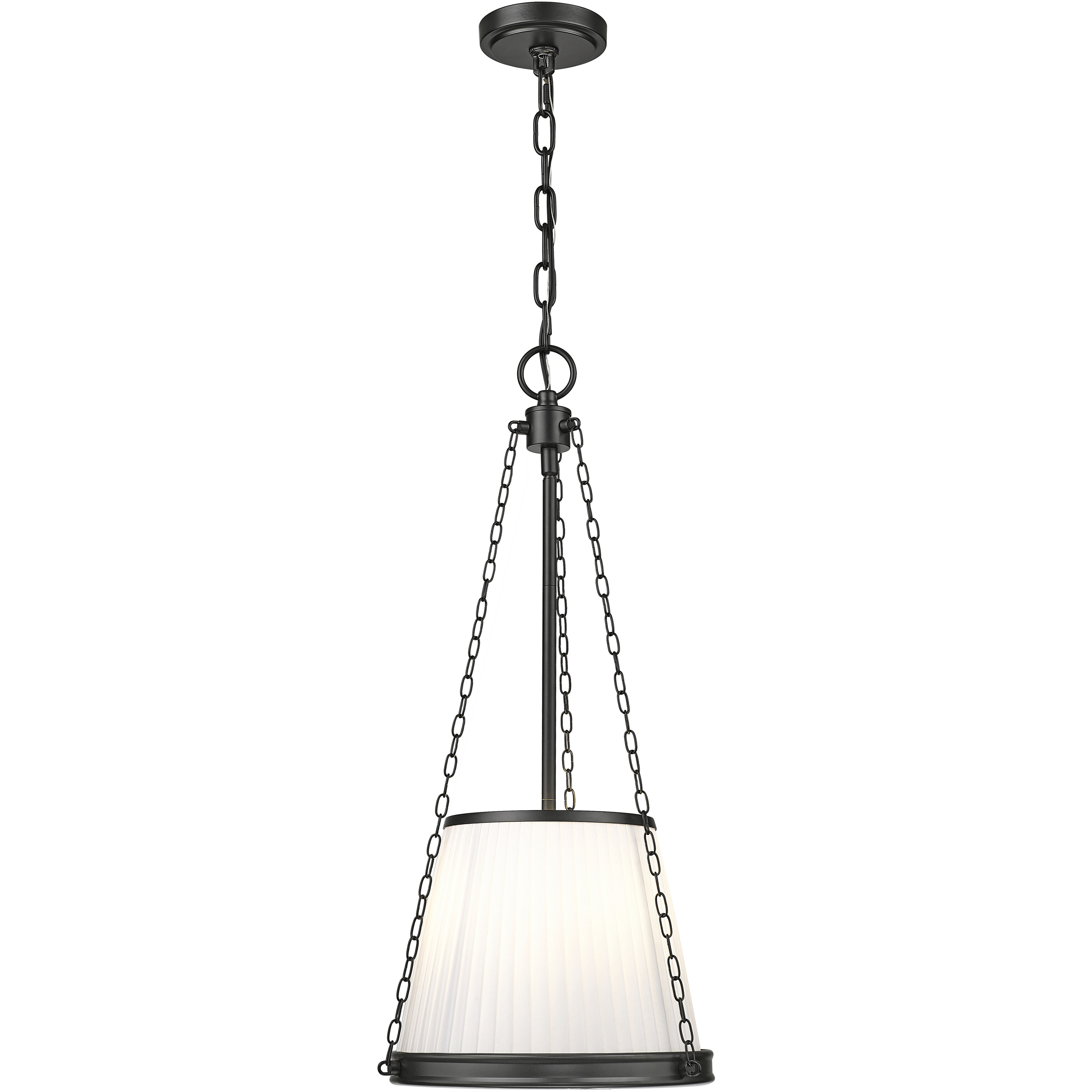 Madeline 4 Light 12 inch Matte Black Pendant Ceiling Light