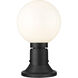 Laurent 1 Light 13.5 inch Black Outdoor Pier Mounted Fixture