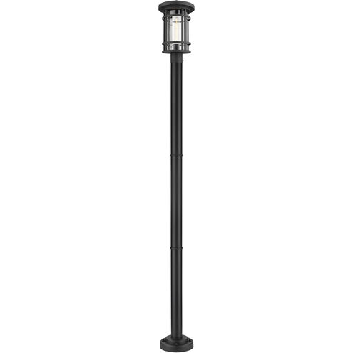 Jordan 1 Light 101.25 inch Black Outdoor Post Mounted Fixture in 16.75