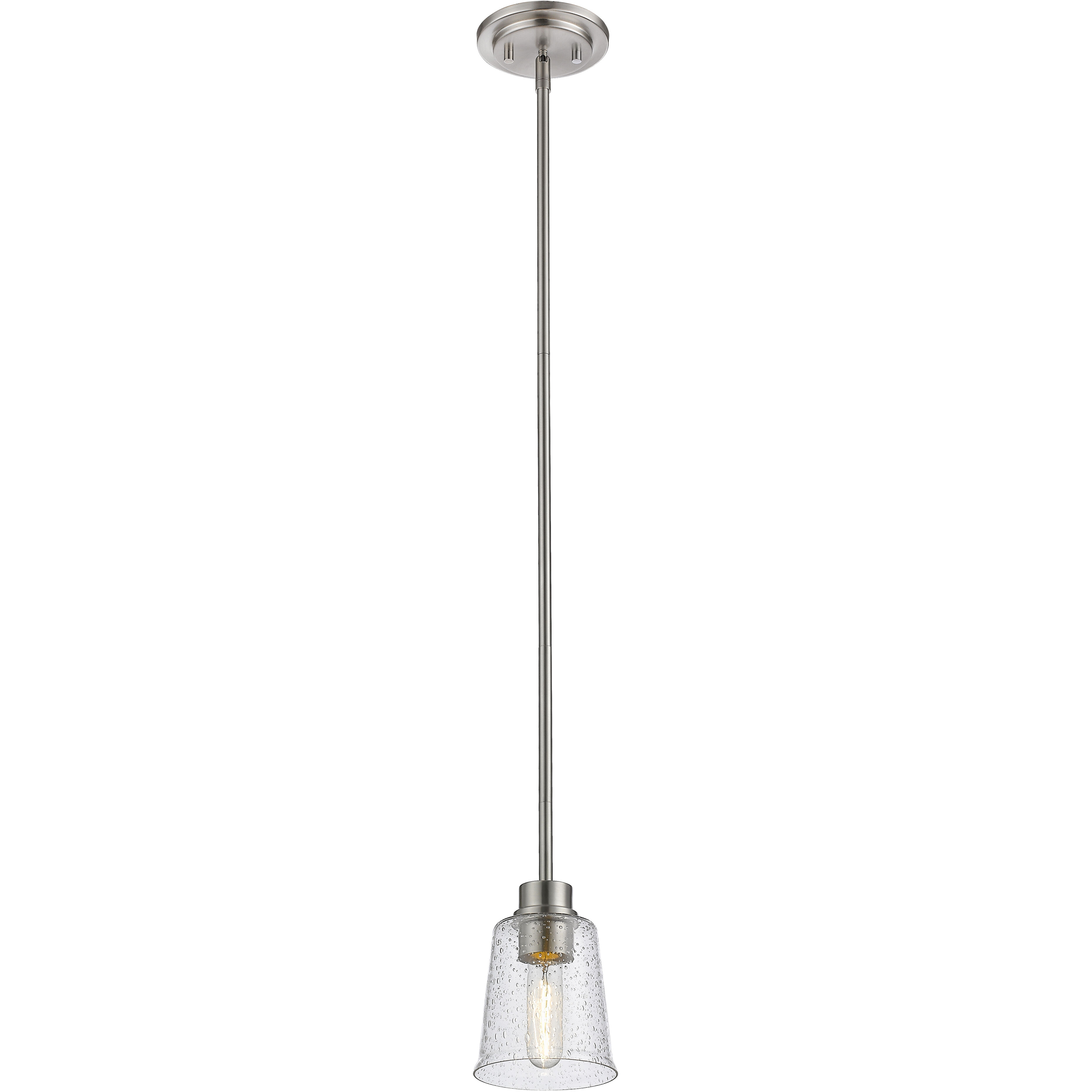 Bohin 1 Light 5 inch Brushed Nickel Pendant Ceiling Light