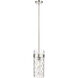 Fontaine 1 Light 6.5 inch Polished Nickel Pendant Ceiling Light