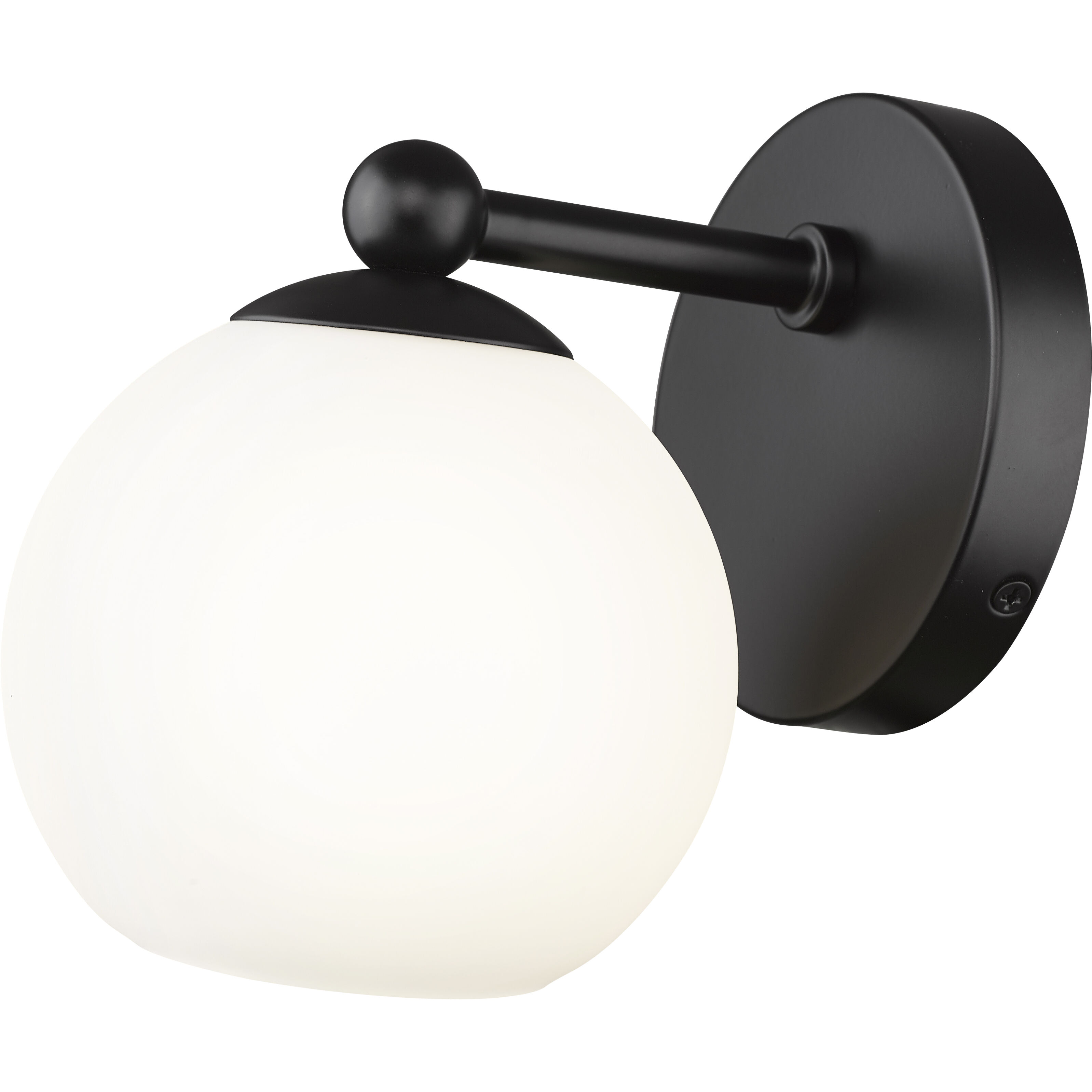 Neoma 1 Light 5.25 inch Matte Black Wall Sconce Wall Light