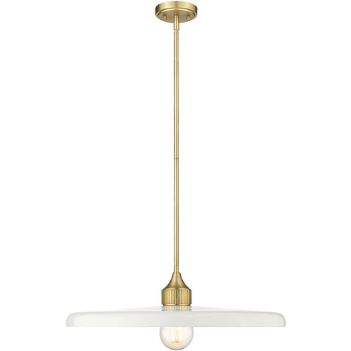Paloma 1 Light 24 inch Olde Brass Pendant Ceiling Light in Oil Rubbed Bronze