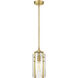 Alverton 1 Light 5.5 inch Rubbed Brass Pendant Ceiling Light in Rubbed Bronze