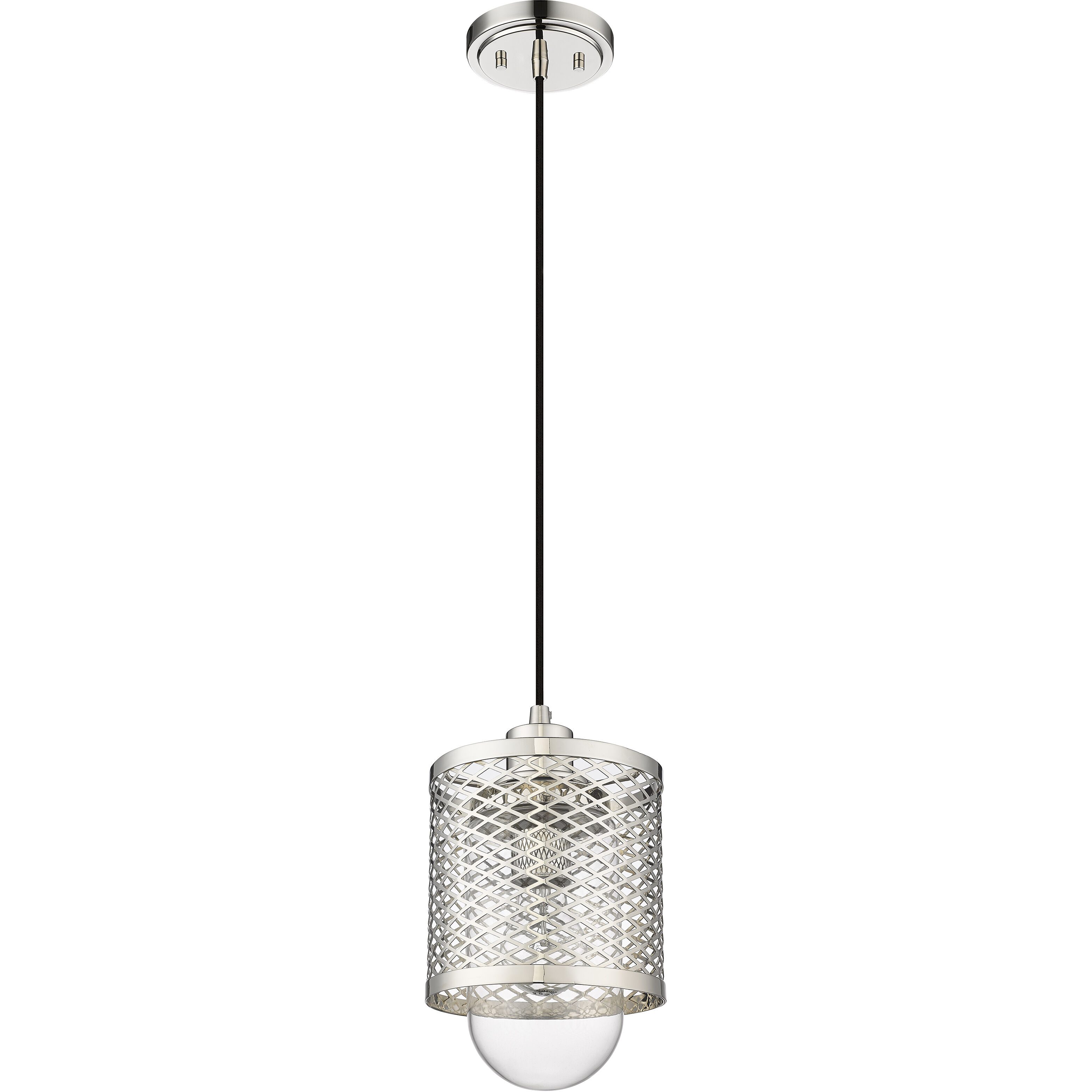 Kipton 1 Light 6 inch Polished Nickel Pendant Ceiling Light