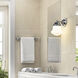 Vaughn 1 Light 7.75 inch Chrome Wall Sconce Wall Light
