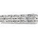 Aludra 5 Light 24.25 inch Chrome Vanity Wall Light in G9