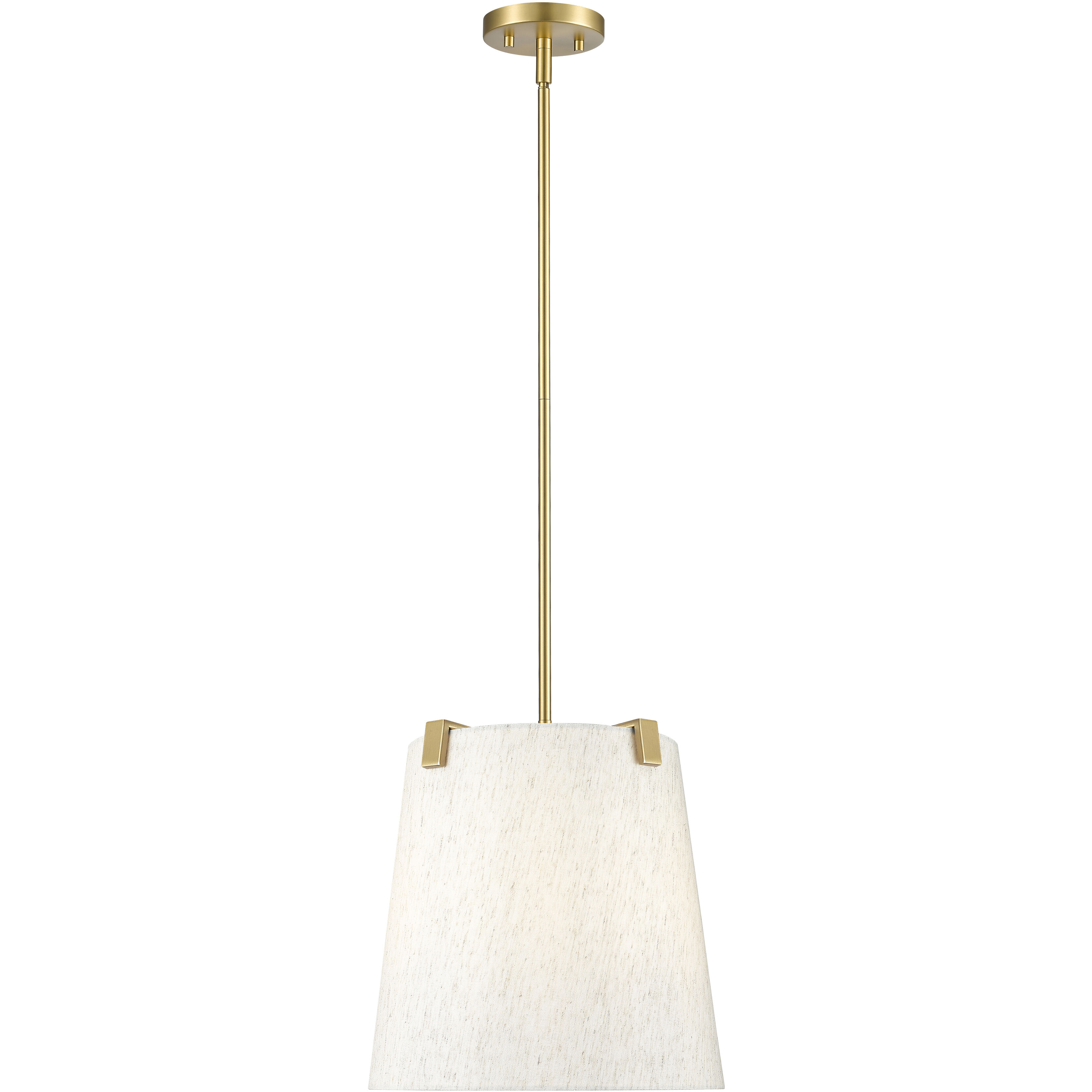 Weston 3 Light 13 inch Modern Gold Pendant Ceiling Light