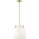 Weston 3 Light 13 inch Modern Gold Pendant Ceiling Light