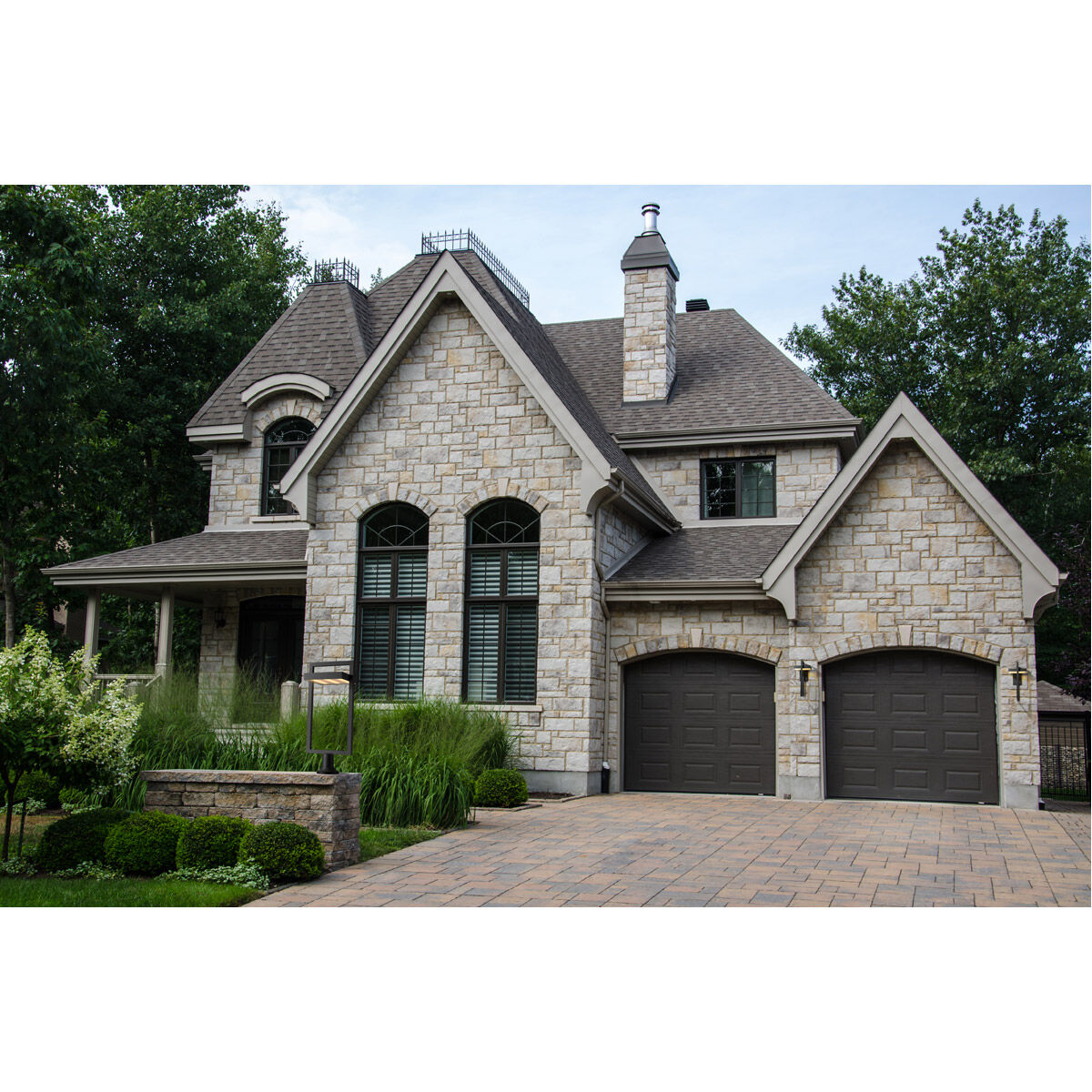 Luttrel LED 33 inch Black Outdoor Pier Mounted Fixture