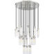 Beau 27 Light 36 inch Brushed Nickel Chandelier Ceiling Light