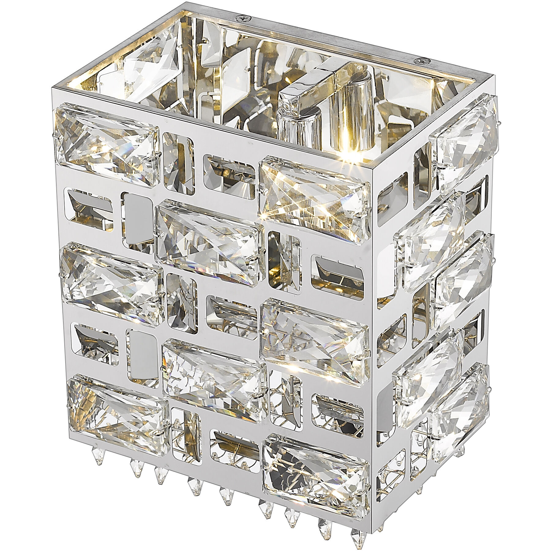 Aludra LED 8 inch Chrome Wall Sconce Wall Light