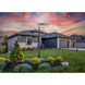 Leland LED 112.5 inch Sand Black Outdoor Post Mounted Fixture