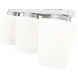 Nextra 3 Light 24 inch Brushed Nickel Bath Vanity Wall Light