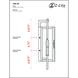 Lucian 2 Light 18.5 inch Black Outdoor Wall Light