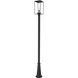 Sheridan 1 Light 116.5 inch Black Outdoor Post Mounted Fixture