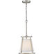 Lenyx 1 Light 10 inch Brushed Nickel Pendant Ceiling Light