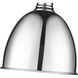 Sawyer 1 Light 8.25 inch Chrome Pendant Ceiling Light