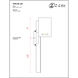 Amador Outdoor Wall Light in Black
