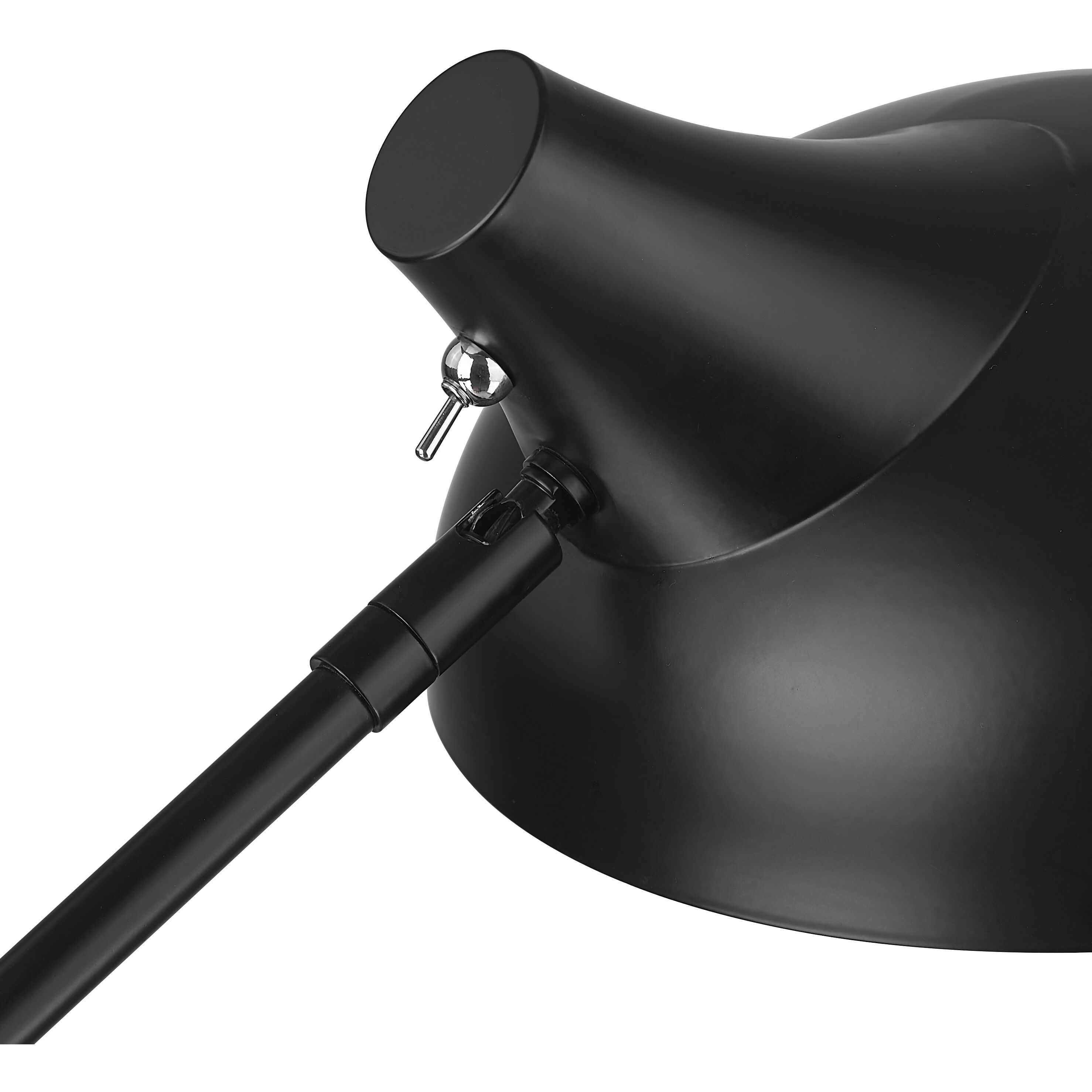 Bellamy 52 inch 100.00 watt Matte Black Floor Lamp Portable Light