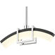 Arc LED 5.5 inch Chrome Pendant Ceiling Light