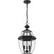 Westover 3 Light 12.25 inch Black Outdoor Chain Mount Ceiling Fixture